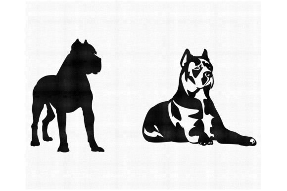 Designer Review: Cane Corso Dog Breed SVG