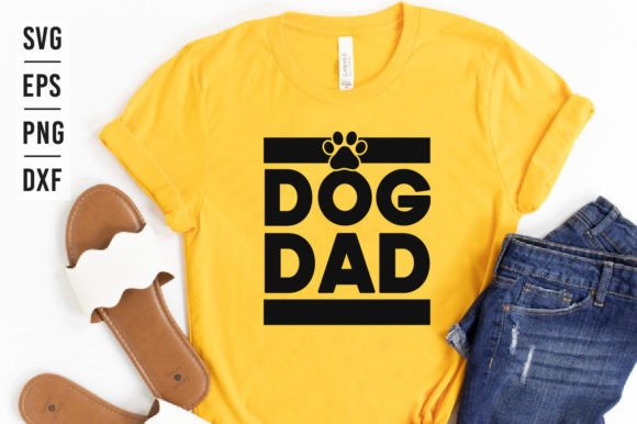 DOG Dad - SVG Vector Design