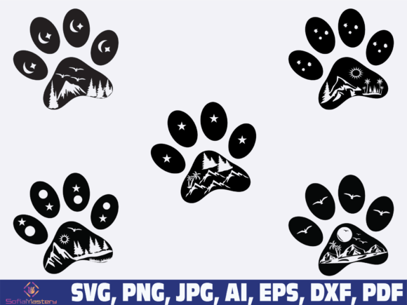 Dog Mountain SVG Paw Print: A Designer's Review