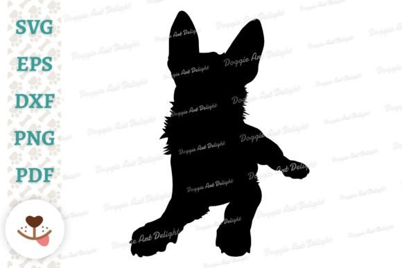 German Shepherd Puppy Dog Silhouette Svg Review
