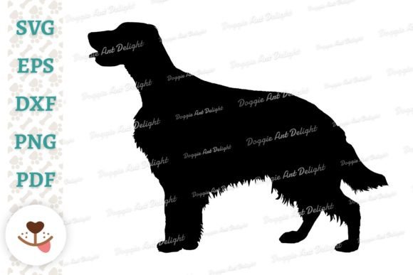 Irish Setter Dog Silhouette Svg Cut File