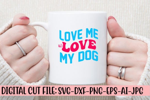 Love Me Love My Dog Retro SVG: A Designer's Review