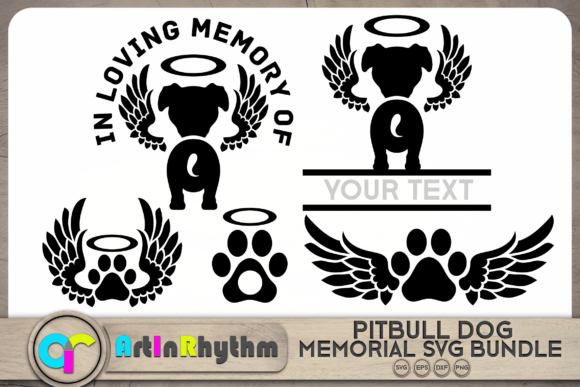 Pitbull Pet Dog Memorial SVG – A Designer's Review