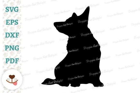 Sitting Corgi Dog Silhouette: A Designer's Review